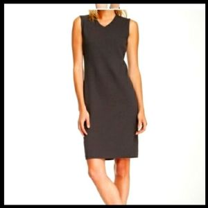 EC VINCE high v neck tunic shift  DRESS